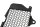 Radiator grille guard cover right hand side Honda CRF 1100 LA Africa Twin 20-20