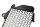 Radiator grille guard cover right hand side Honda CRF 1100 LA Africa Twin 20-20