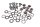 Brake disc bolts rotor screws front fixing set BMW R 1200 GS K25 0307 R12 04-07