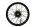 Ruota posteriore cerchio a raggi 3.00x17 BMW G 650 Xcountry E65X 0164 K15 07-10
