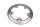 Brake disc rotor rear wheel drilled one-piece BMW R 1200 GS K25 0307 R12 04-07