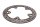 Brake disc rotor rear wheel drilled one-piece BMW R 1200 GS K25 0307 R12 04-07