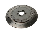 Disco de freno trasero perforado soporte BMW K 100 RS 2...