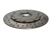 Disco de freno trasero perforado soporte BMW K 100 RS 2 Ventiler K589 0502 83-89