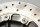 Disco de freno trasero perforado soporte BMW K 100 RS 2 Ventiler K589 0502 83-89