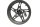 Achtervelg wiel 5.00x17 inch Paralever tubeless BMW R 1150 R R28 0429 01-06
