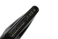 Clignotant LED indicateur fumé noir avant arrière M8 Kawasaki Ninja 125 R 25-25