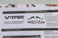 Levier de frein embrayage kit réglable ABE V-Trec Motorrad Zubehör universell