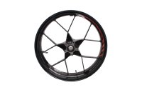 Fælg forhjul 3.5x17 tommer sort slangeløs KTM Duke 690 690DUKE/14 14-15