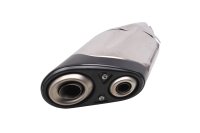 Exhaust silencer muffler can twin outlet right side Honda CB 1000 R SC80 18-21