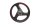 Vorderradfelge Laufrad vorne J17xMT3.50 3-Speichen Kawasaki ZX-7R ZX750N 96-99