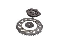 Kit catena corona pignone trasmissione finale set BMW F 650 GS R13 0175 04-08