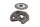 Kit catena corona pignone trasmissione finale set BMW F 650 GS R13 0175 04-08