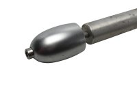 Clip-on ohjaustanko oikea puoli päätypaino 22 mm Suzuki SV 1000 S WVBX 03-07