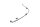 Brake hose line rear caliper with banjo bolt BMW R 1200 GS K25 0307 R12 04-07