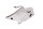 Side fairing tank cover panel front left silver BMW R 1200 GS K25 0307 R12 04-07