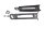 Fairing bracket stay mount left right front BMW R 1200 GS K25 0307 R12 04-07