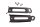Fairing bracket stay mount left right front BMW R 1200 GS K25 0307 R12 04-07