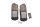 Passenger footrests pins rear left right BMW R 1200 GS K25 0307 R12 04-07