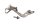Rear brake pedal foot lever right side bolt BMW R 1200 GS K25 0307 R12 04-07