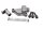 Oil pump chain tensioner piston spring engine BMW R 1200 GS K25 0307 R12 04-07