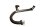Exhaust header manifold downpipe left with clamp BMW R 1100 S 259 0422 R2S 98-05