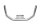 Windscreen bracket fairing stay headlight front BMW R 1200 GS K25 0307 R12 04-07