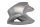 Tankverkleidung Seitenverkleidung rechts silber BMW R 1200 GS K25 0307 R12 04-07