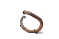 Exhaust header head pipe manifold with flange clamp Suzuki DR 650 SE SP46B 96-00