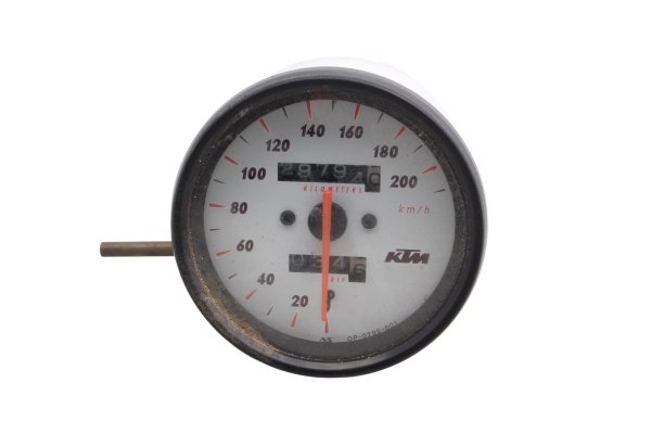 Speedometer clocks gauge odometer instrument white KTM 640 LC4 DUKE 2 DK2 99-07