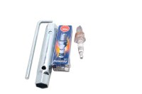 Spark plug wrench toolkit tommy bar NGK DPR8EIX KTM 640 LC4 DUKE 2 DK2 99-07