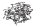 Motorschrauben Schraubensatz Muttern Scheiben BMW R 1200 GS K25 0307 R12 04-07