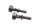 Kofferhalter Befestigungsschrauben links rechts BMW R 1200 GS K25 0307 R12 04-07