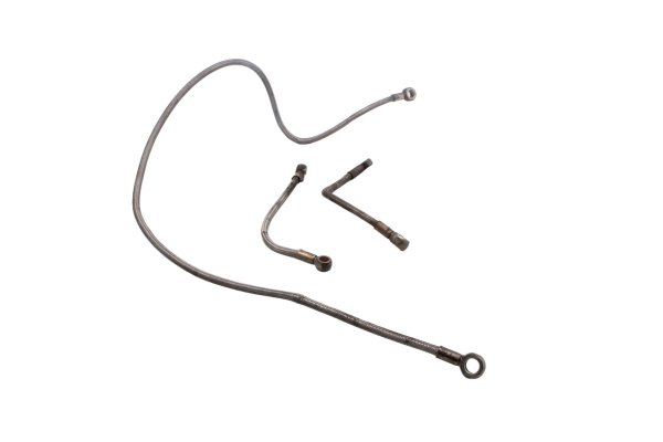 Oil lines set hoses feed return pipe frame engine KTM 640 LC4 DUKE 2 DK2 99-07