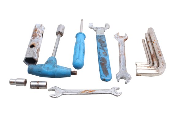 Tool kit hook spanner spark plug wrench hex keys KTM 640 LC4 DUKE 2 DK2 99-07