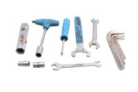 Tool kit hook spanner spark plug wrench hex keys KTM 640 LC4 DUKE 2 DK2 99-07