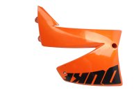 Tank side cover fairing shroud panel left orange KTM 640 LC4 DUKE 2 DK2 99-07