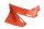 Tank side cover fairing shroud panel left orange KTM 640 LC4 DUKE 2 DK2 99-07