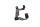 Tail light bracket mount holder support rear BMW R 1200 GS K25 0307 R12 04-07