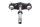 Lower triple clamp fork yoke steering stem bottom KTM 640 LC4 DUKE 2 DK2 99-07