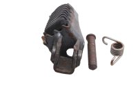 Footpeg rider front right spring pivot pin rubber KTM 640 LC4 DUKE 2 DK2 99-07