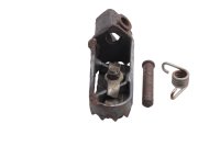 Footpeg rider front right spring pivot pin rubber KTM 640 LC4 DUKE 2 DK2 99-07