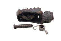 Footpeg rider front right spring pivot pin rubber KTM 640 LC4 DUKE 2 DK2 99-07