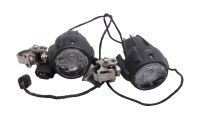 LED Zusatzscheinwerfer Nebelleuchten Paar Halter BMW R...