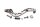 Pedal de freno trasero derecho palanca con muelle KTM 640 LC4 DUKE 2 DK2 99-07