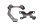 Unterfahrschutz Halter Motorschutz Träger Satz BMW R 1200 GS LC K50 0A01 13-17