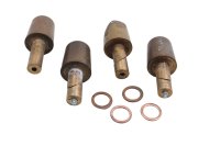 Contrapesos manillar 4 piezas izquierdo derecho KTM 640 LC4 DUKE 2 DK2 99-07
