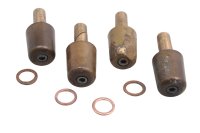 Contrapesos manillar 4 piezas izquierdo derecho KTM 640 LC4 DUKE 2 DK2 99-07