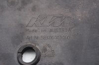 Tapa lateral izquierda carenado panel bajo asiento KTM 640 LC4 DUKE 2 DK2 99-07