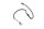 Luz matrícula portalámparas casquillo cable trasero KTM 640 LC4 DUKE 2 DK2 99-07